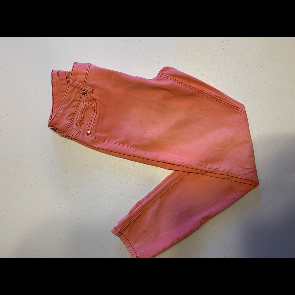 Maurices pink comfy jeans